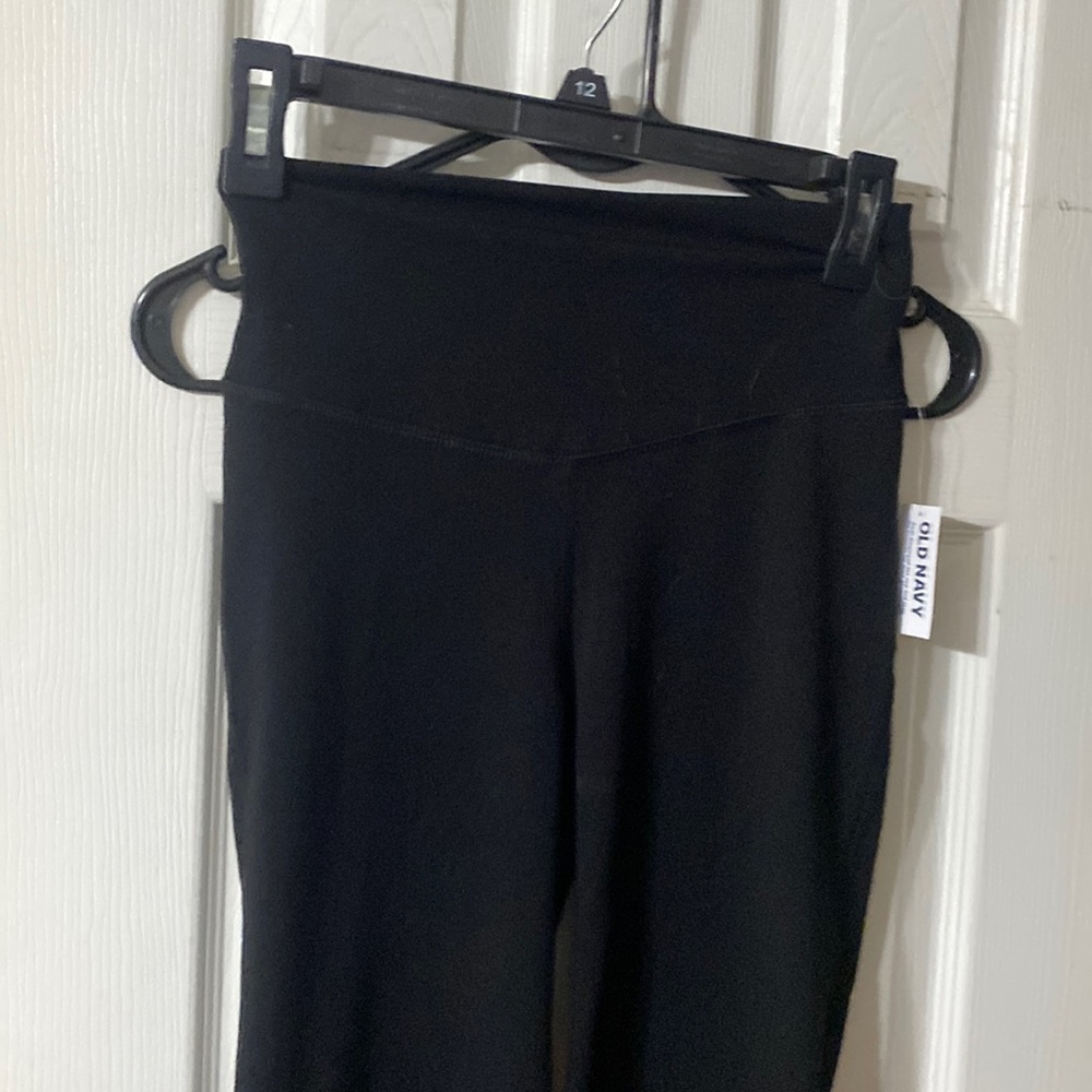 Black old navy bootcut leggings